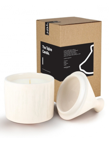 Bougie parfumée Tajine Candle Blanc